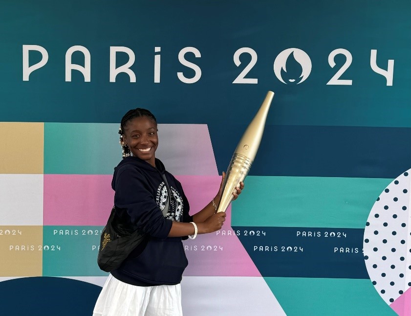 Debra Davis at the 2024 Paris Olympics