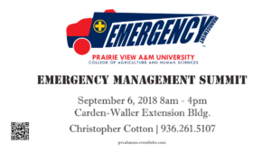 Emergency Management Flyer