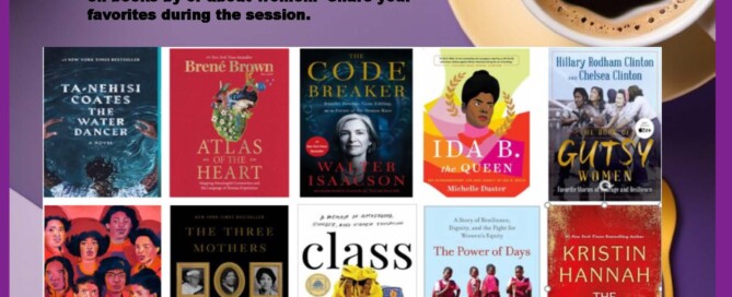 Tech Tuesday women't month reading list 2025