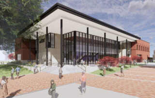 Rendering Of PVAMU's Teaching & Academic Student Support Services Building